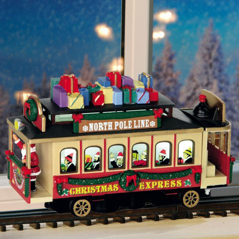Elektrische Straßenbahn Weihnachtsdeko „Christmas Express”