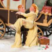 Lichthäuser Miniaturfiguren „Bräutigam trägt Braut”