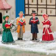 Lichthäuser Miniaturfiguren „Weihnachtschor”