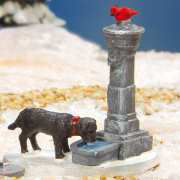 Hund am Brunnen