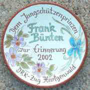 Erinnerungen & Danksagungen Schützen-Prinz