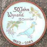 Geburtstagsteller Taube