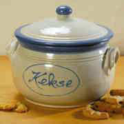 2895 Kekse-Topf incl. Beschriftung &bdquo;Kekse&rdquo;