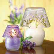 Duft-Lampe, 2er-Set Lavendel