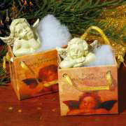 Raphael-Engel in Geschenktüte, 2er-Set