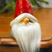Weihnachtsmann-Gesicht