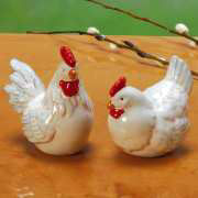 Ernst und Anne Hahn und Huhn 2er-Set
