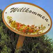 Willkommen-Stecker