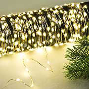 LED Lichterkette, Weihnachtsdeko mit 200 Lichtern