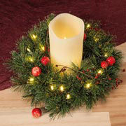 Tischkranz „Wintertanne”, weihnachtliche Tischdeko