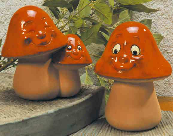 Garten-Pilze, Familie, 2-teilig