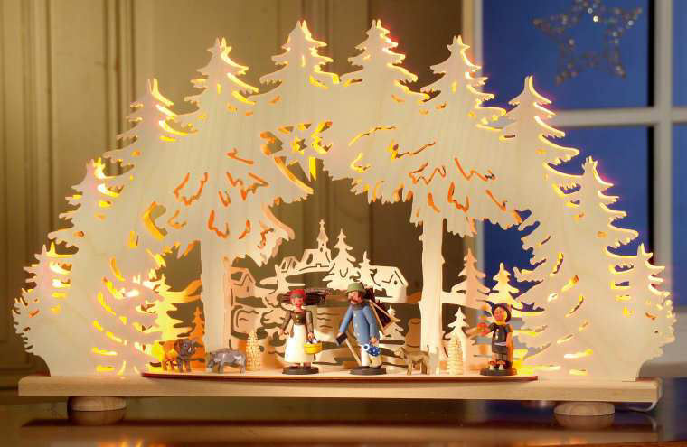 Lichterbogen &bdquo;Waldszene&rdquo;