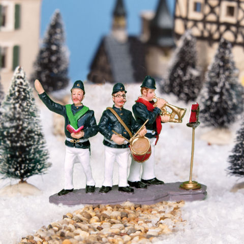 Lichthäuser Miniaturfiguren „Schlittschuhläufer”