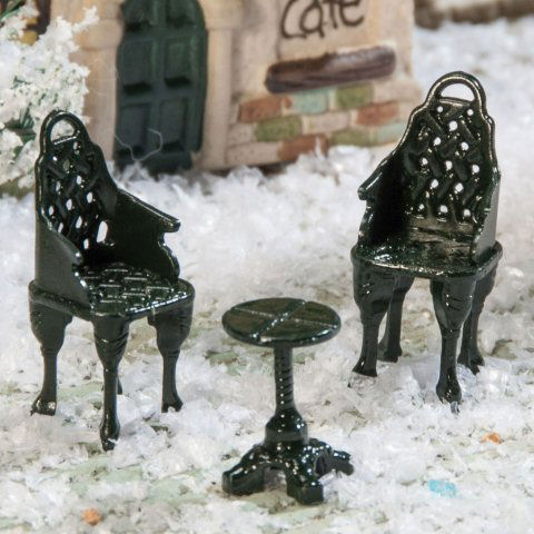 Lichthäuser Miniatur Weihnachtsdeko „Sitzgruppe”