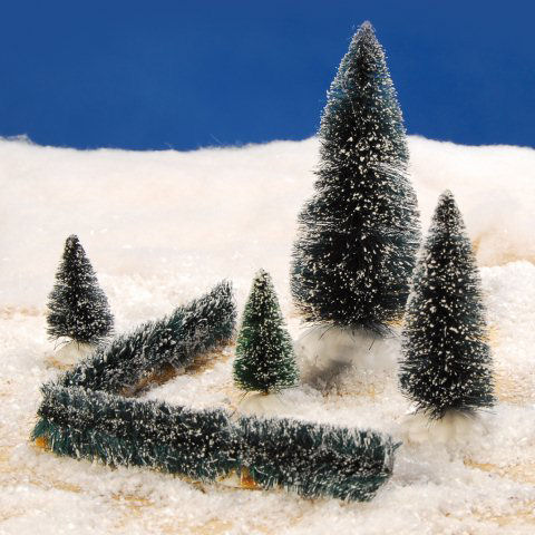 Miniatur Heckenwand, Lichthäuser Weihnachtsdeko