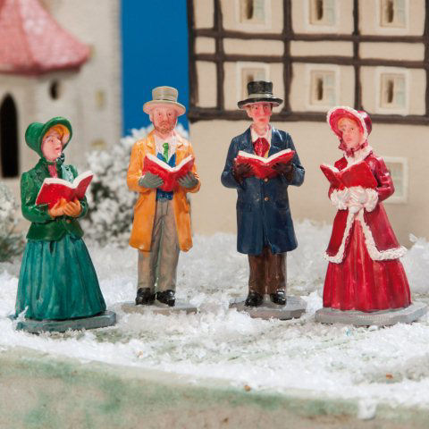 Lichthäuser Miniaturfiguren „Weihnachtschor”