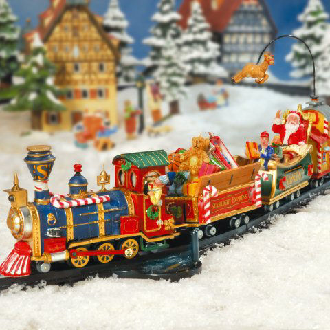 Elektrische Eisenbahn Weihnachtsdeko „Starlight Express”