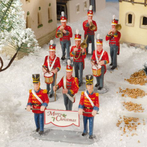 Lichthäuser Miniaturfiguren „Musikparade Weihnachten”