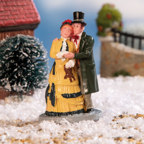 Lichthäuser Miniaturfiguren „Verliebtes Ehepaar”