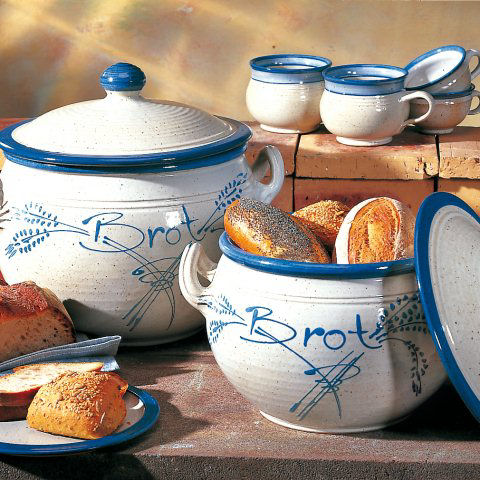 Brottopf „Nordia”, Brotbehälter aus Steinzeugton