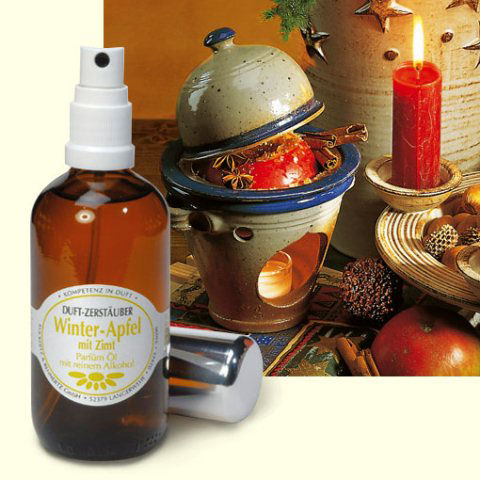 Raumspray Winterapfel-Zimt, 100 ml Duftzerstäuber