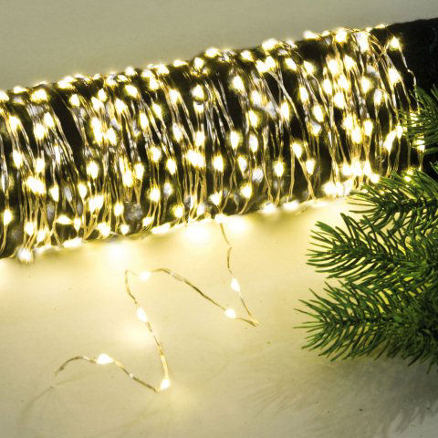 LED Lichterkette, Weihnachtsdeko mit 200 Lichtern