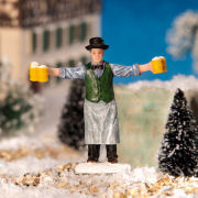 Lichthäuser Miniaturfigur „Kellner mit Bierkrug”