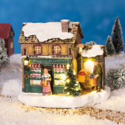 Lichthäuser Weihnachtsdeko „Süßwarenhandlung” mit LED-Licht