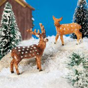 Lichthäuser Miniaturfiguren „Hirschfamilie”