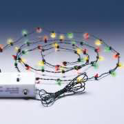 Lichthäuser Miniatur Weihnachtsdeko LED Lichterkette
