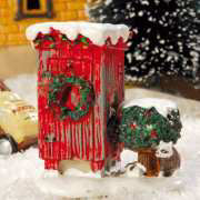 Lichthäuser Miniatur Weihnachtsdeko „Stilles Örtchen”
