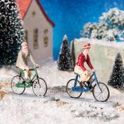 Lichthäuser Miniaturfiguren Set „Fahrradtour”