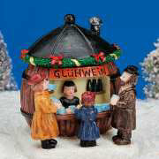 Lichthäuser Weihnachtsdeko, Kleiner Marktstand „Glühwein”