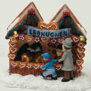 Lichthäuser Weihnachtsdeko Marktstand „Lebkuchen”