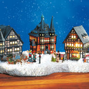 Lichthäuser Weihnachtsdeko Set „Altstadt”