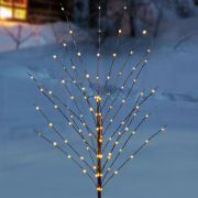 Stilvoller Lichterbaum, Weihnachtsbeleuchtung mit 100 LED´s