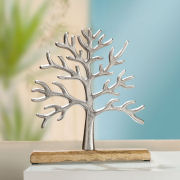 Lebensbaum „Freude”, stilvoller Dekobaum aus Aluminium