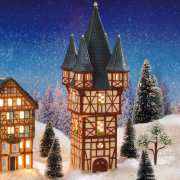Lichthäuser Weihnachtsdeko „Brömser-Turm”