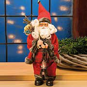 Weihnachtsfigur „Weihnachtsmann”, Dekofigur aus Filz