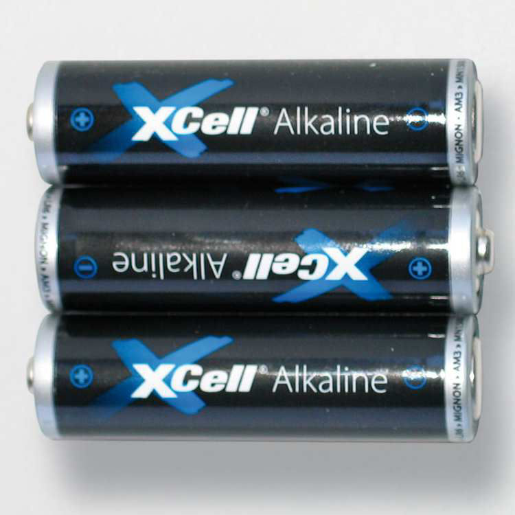 Batterien, 3er-Set, AAA 1,5 V, Power Alkaline