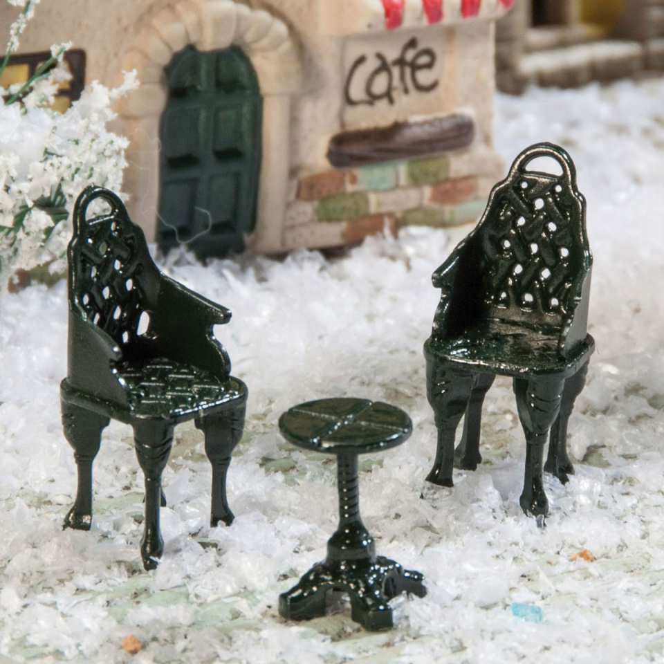 Lichthäuser Miniatur Weihnachtsdeko „Sitzgruppe”
