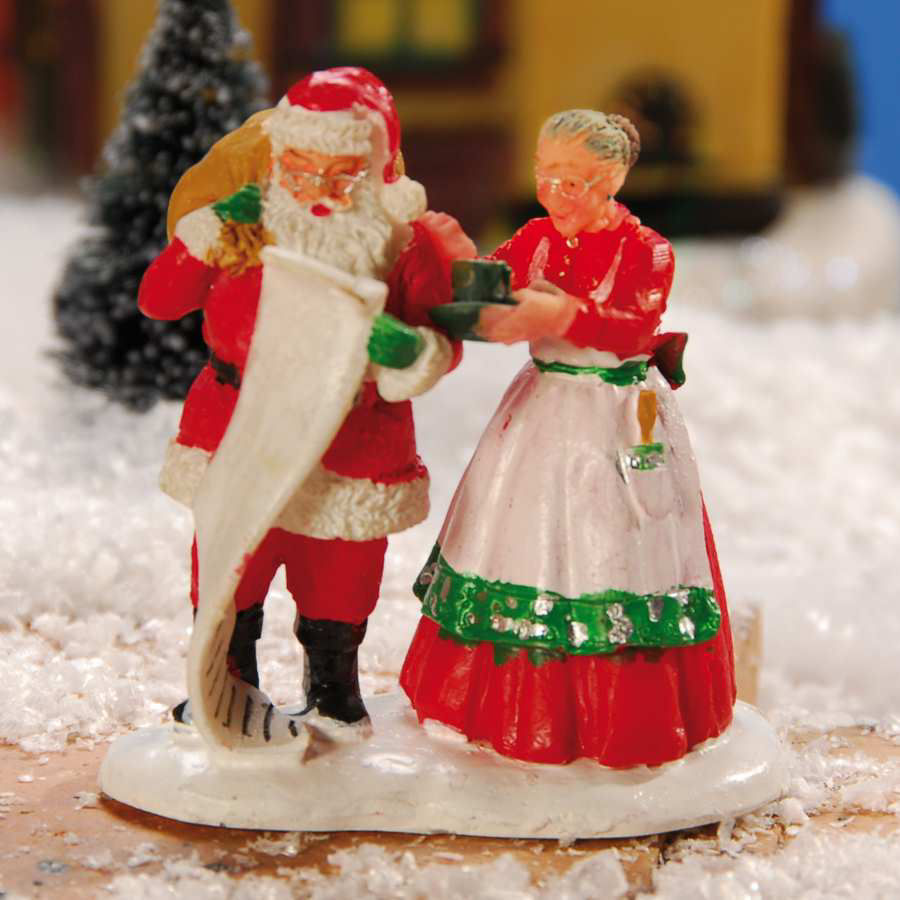 Lichthäuser Miniaturfiguren „Weihnachtsmann”