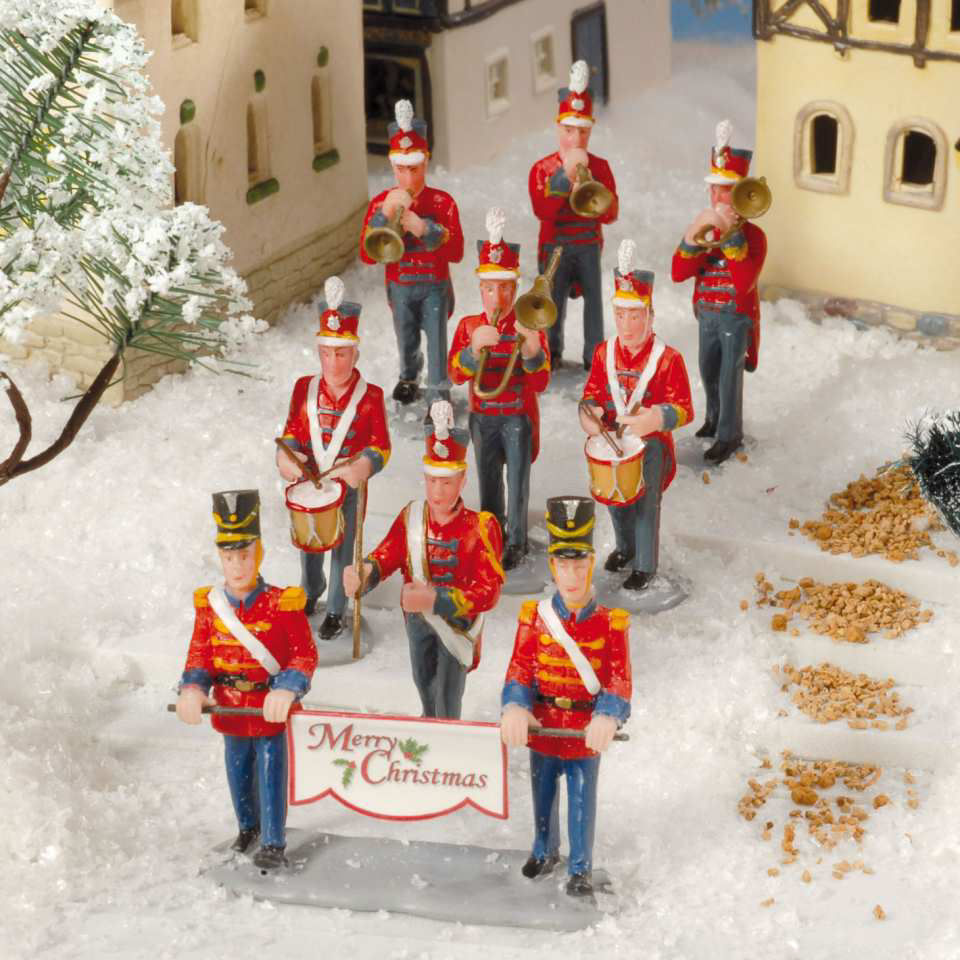 Lichthäuser Miniaturfiguren „Musikparade Weihnachten”