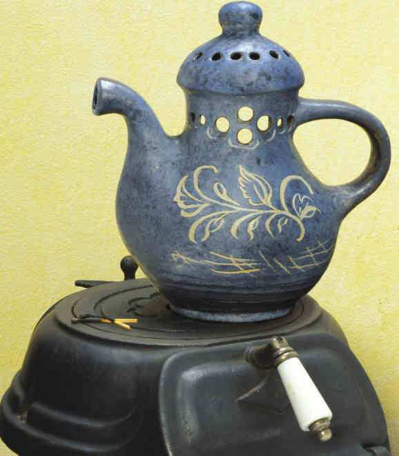 Wasserverdunster Luftbefeuchter, Ofen & Kamin Keramikkanne
