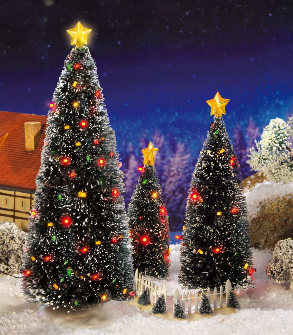 20er LED Leuchtkegel mit Wolle umzogen Weihnachtsbaum Weihnachten H60cm