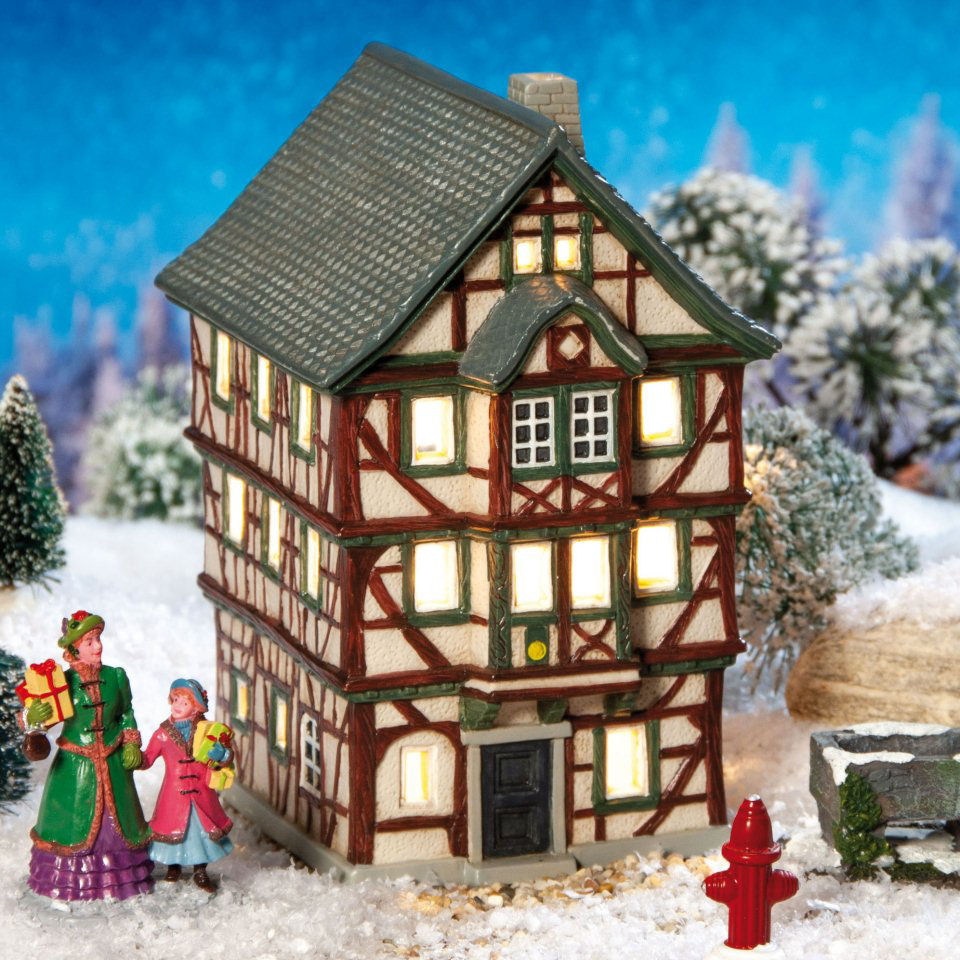 Lichthäuser Weihnachtsdeko „Haus zur Sonne”