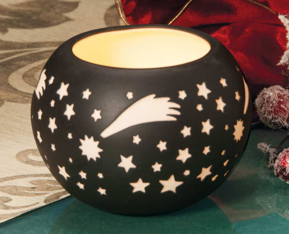 Windlicht Elegance „Sternenhimmel”, Weihnachtsdeko