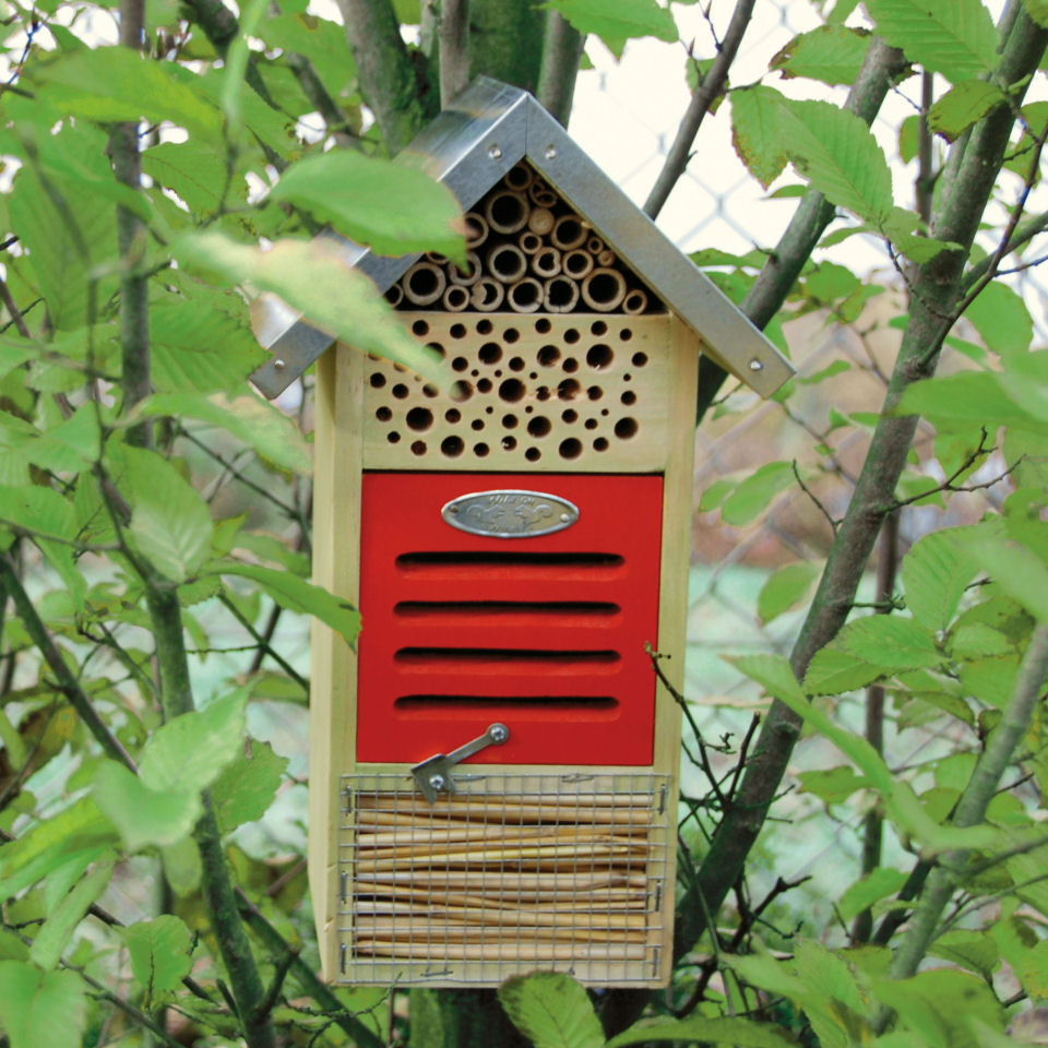 Insektenhotel Nisthilfe, Nistkasten aus Holz