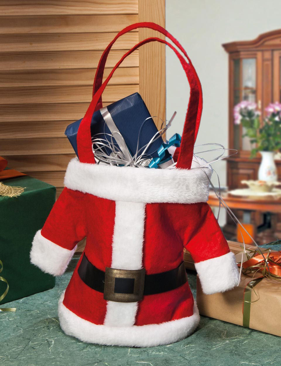 Geschenkbeutel „Santa”, Geschenkverpackung aus Filz