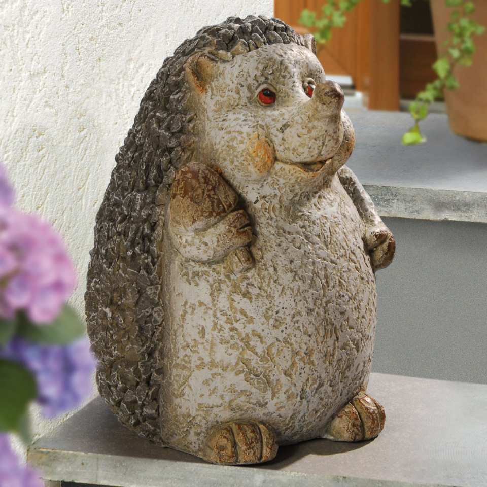 Tierfigur „Igel Igor”, Skulptur zur Gartendekoration